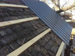Metal roof installer